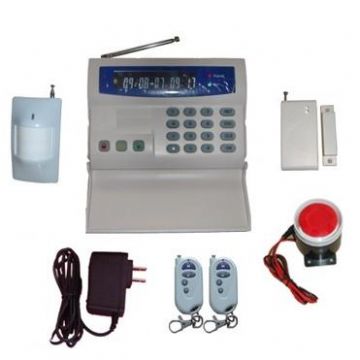 Lcd Wireless Gsm Alarm System